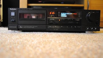 Classic Technics RS-B605 Cassette Deck dbx