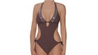 Calvin Klein Sequins Monokini Swimoutlet