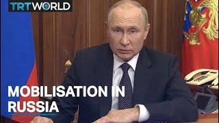 Russia's Putin announces partial military mobilisation