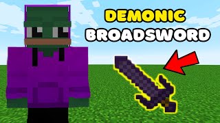 how to create demonic broadsword in minecraft ??? screenshot 5
