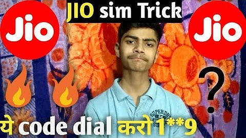 Jio Sim Trick 🔥 | Jio Sim Ka Secret code