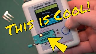 Longrunner TC1 electronic component multi-function tester review, New Tool Day Tuesday screenshot 3