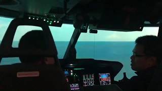 S-76D Level D Full Flight Simulator - Emergency Ditching Mgb Hot With Secondary Indication