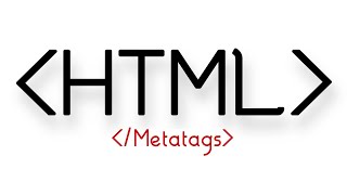 How to Build a Website using HTML: 2. Meta Tags