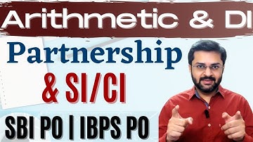 Simple Interest, Compound Interest and Partnership | SBI PO 2017 Online Classes #DAY 17