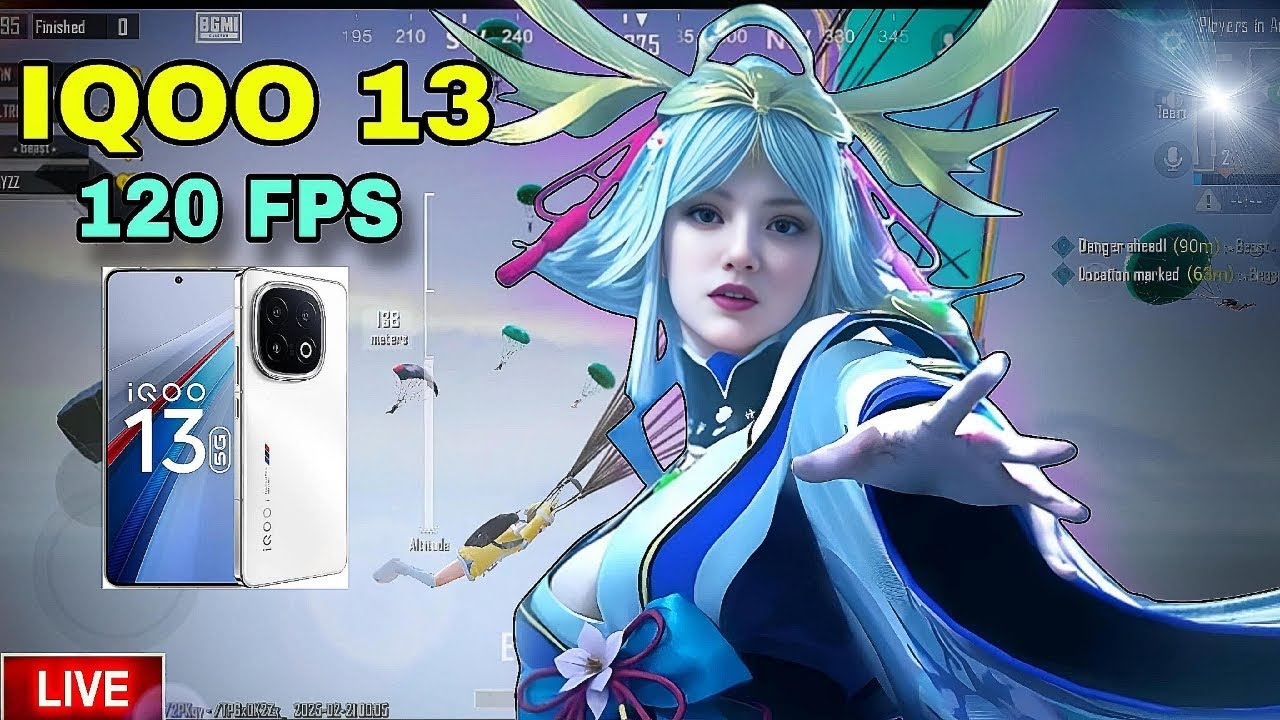 IQOO 13 BGMI LIVE STREAME WITH 120 FPS GAMEPLAY Tyson is Live - YouTube