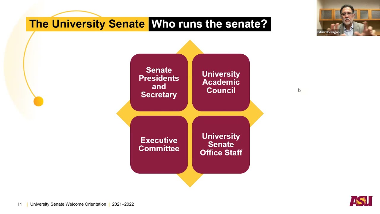 University Senate  Orientation 2021 2022