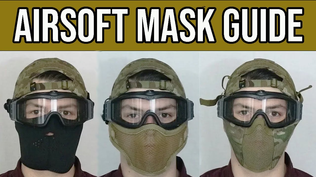 Details about   Airsoft Paintball BB Gun Full Face Protection Head Masks Classic Style Tactical 