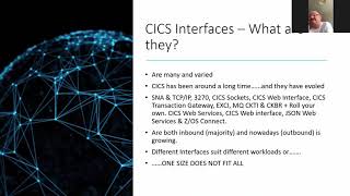 1AV CICS Interfaces - Customer Experiences (Including ZOS Connect)