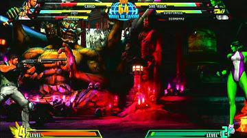 Marvel VS. Capcom 3 Arcade mode Part:2