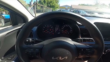 How to Change System Language via Speedometer Display in Kia Rio IV ( 2017 – now )