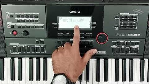 Casio CTX Series Tone Settings  |  How to use or Operate Tone Setting? - By Soham