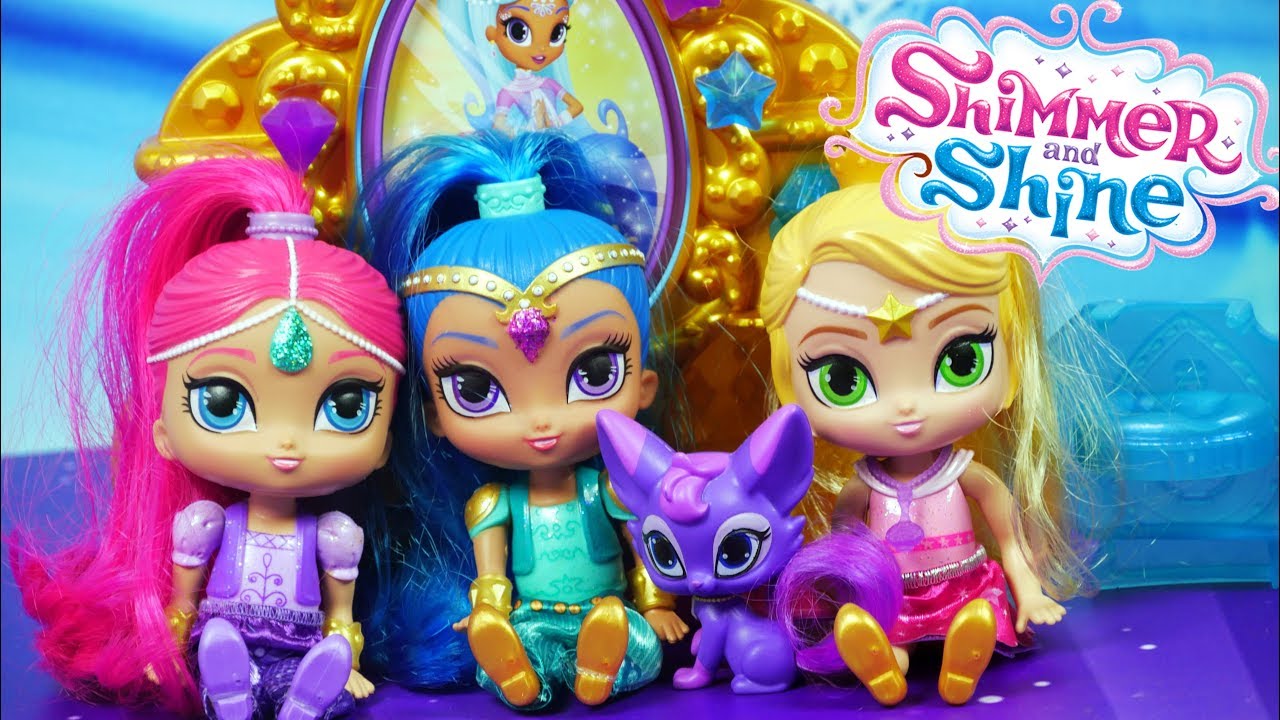 Shimmer i Shine • Pokój Luster • Zestaw do zabawy z Leah • Nickelodeon