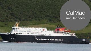 Onboard CalMac Ferry 'Hebrides' Uig to Tarbert (Harris)