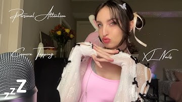 Beebee ASMR Camera Tapping Compilation | Personal Attention, Kisses, Scratching, XL Nails
