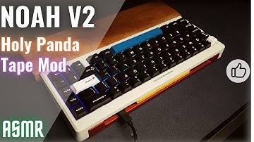 Matrix Noah v2 | Holy Panda switch | Keyboard | ASMR
