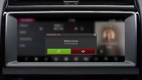 How to use the InControl Touch Pro interactive side panel | Jaguar F-PACE (16MY)