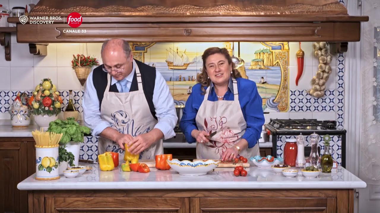 Peperoni ripieni con spaghetti | In Cucina con Imma e Matteo