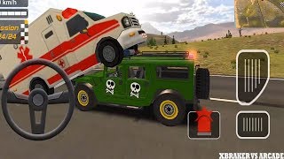 Police Drift Car Driving Simulator | Green Police Hammer 4x4 #XBR - Android Gameplay 2018 screenshot 1