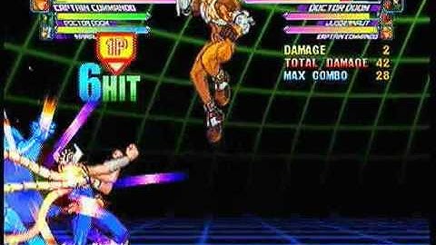 MvC2: Commando 10 Fierce Combo