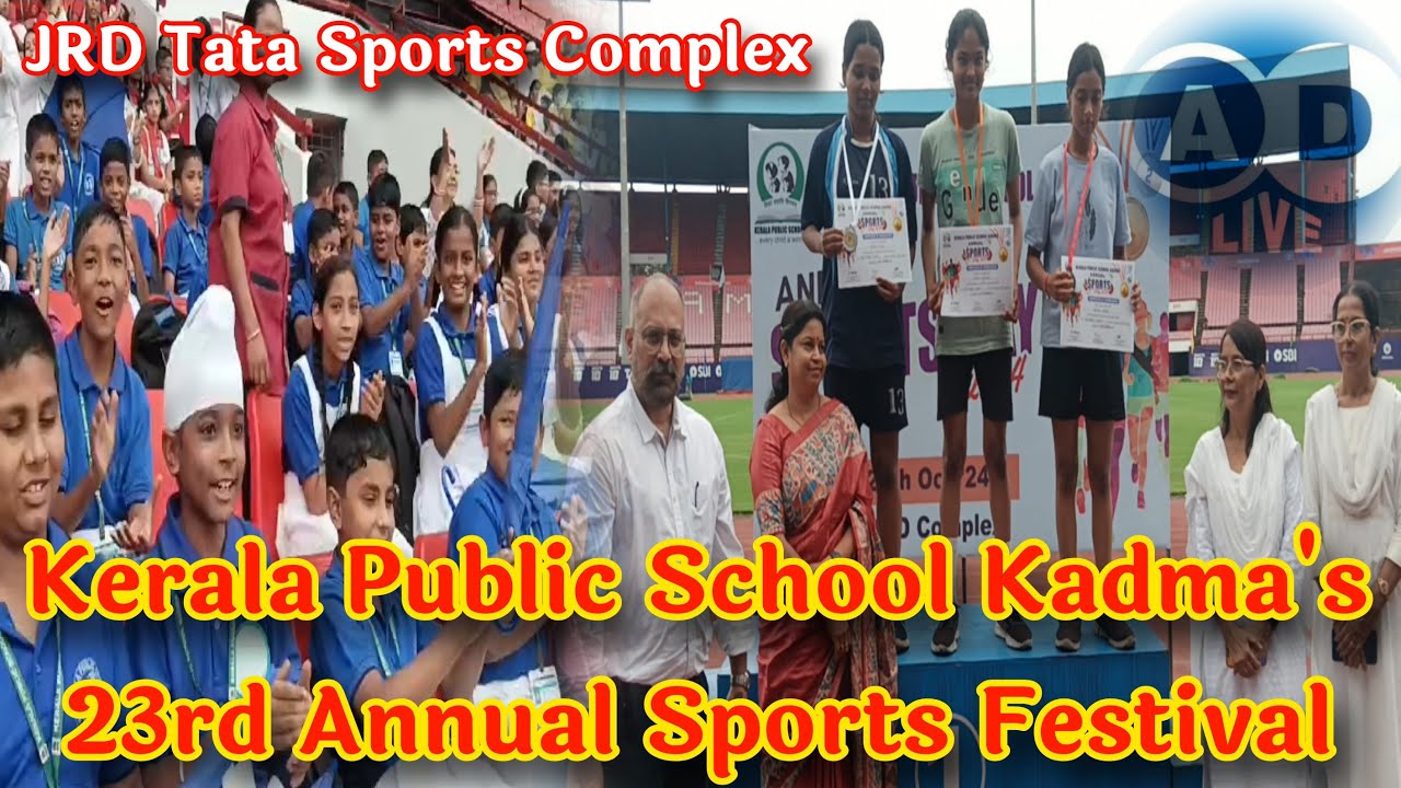 Kerala Public School Kadma's 23rd Annual Sports Festival at JRD Tata Sports Complex #sports
