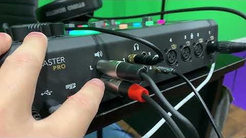 How to Connect Rodecaster Pro to ATEM Mini Pro