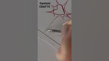 Aesthetic Heart Web Drawing! ❤️