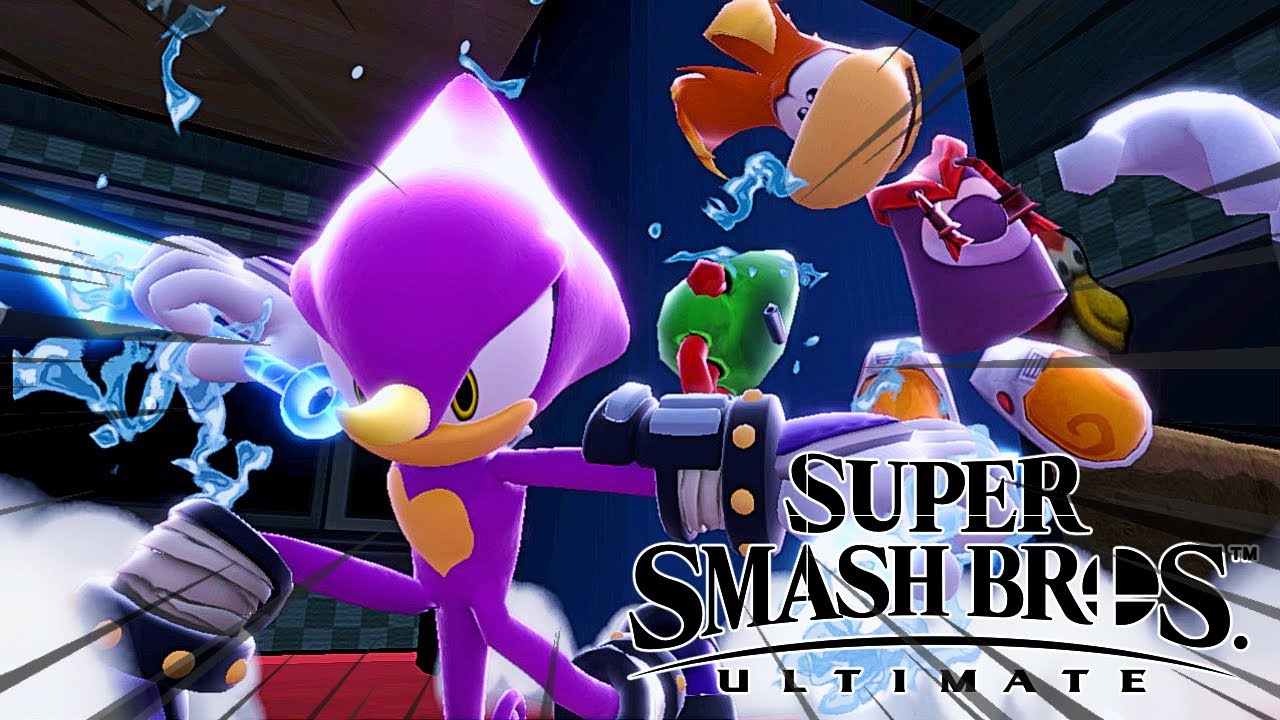 Espio....Is In SMASH Ultimate NOW!? (Mods)