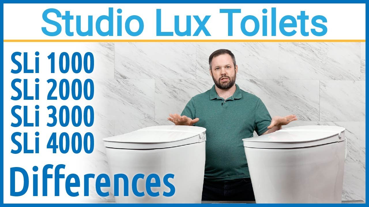 Studio Lux Toilet Differences SLi 1000 vs SLi 2000 vs SLi 3000 vs SLi