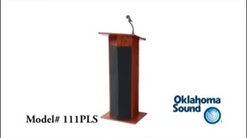 Oklahoma Sound Model #111PLS Lectern