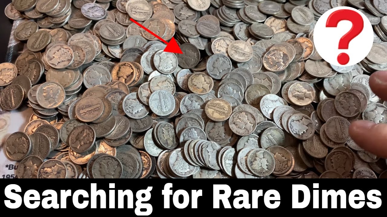 Searching a Bag of Junk Silver Coins for a Rare 1916 Dime YouTube