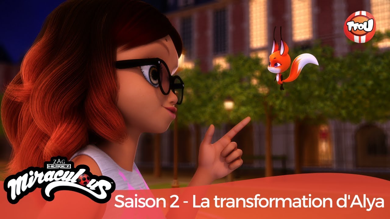 Miraculous saison 2 : La transformation d'Alya - Episode Sapotis - YouTube