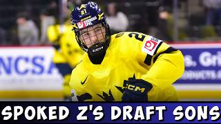 Spoked Z Reveals His Drafts Son's for 2026 | 2026 NHL Draft Rankings | Judd'z Budz