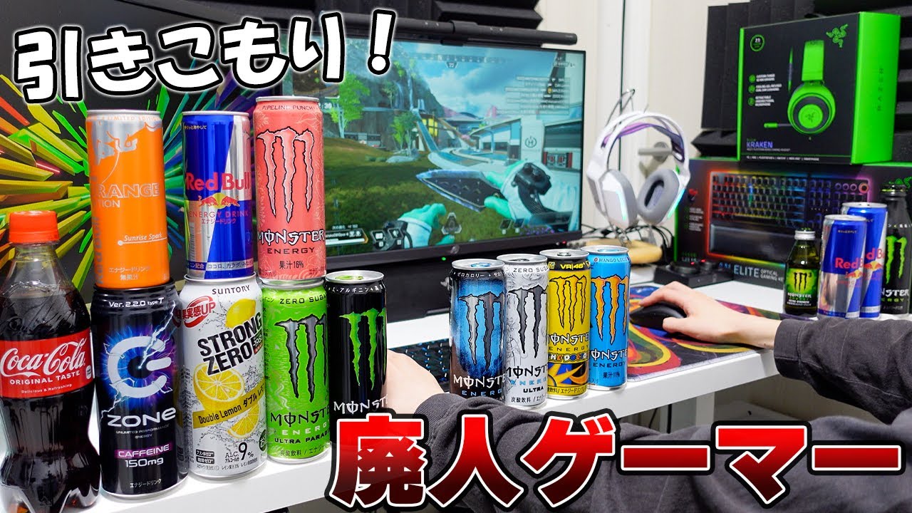 定職につかずダラけまくるゲーム廃人ニート24歳の一日ルーティン