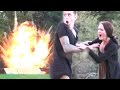 Blowing up my kid prank