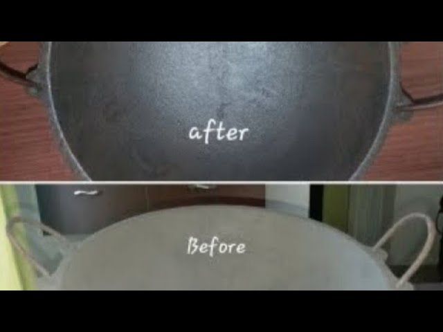 how to season & maintain cast iron DOSA pan for the first use, how to  season & maintain cast iron DOSA pan for the first use, By Ambika Shetty's  Kitchen