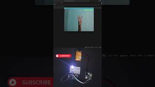 Control  RGB colors with Hand Gestures using AI |  Genzonix  #esp32 #ai #coding #python #arduino