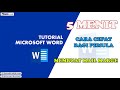 Belajar Microsoft Word bagi Pemula : Tutorial Membuat Mail Merge dengan Cepat