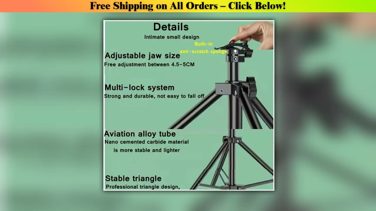 Special Fixing Terahertz Itera Blower 360 Degree Tripod with Adjustable Flexible Floor Stand