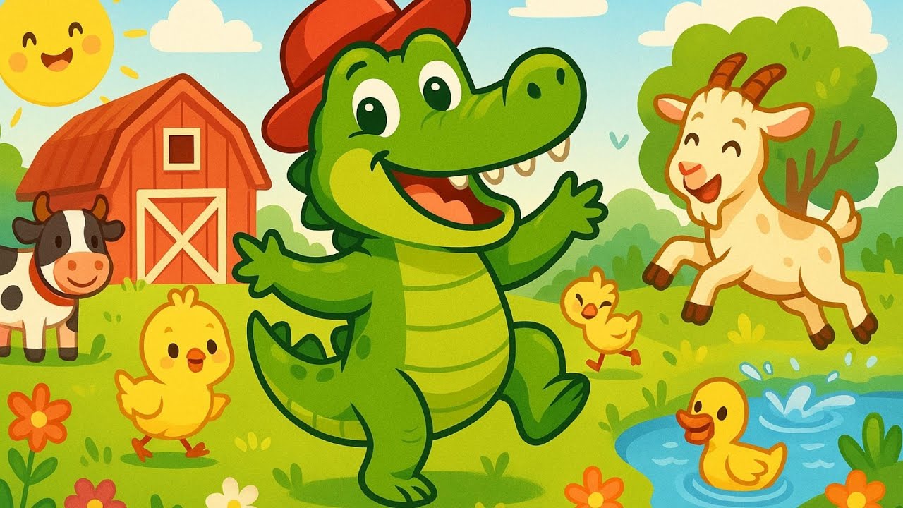 Timsah Tiko ile Çiftlikte Neşe 🐊 | Türkçe Çocuk Şarkısı