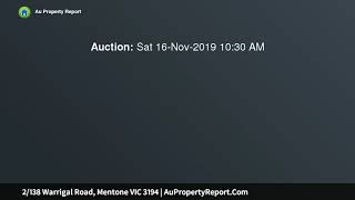 2/138 Warrigal Road, Mentone VIC 3194 | AuPropertyReport.Com