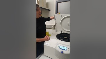 Instruction Video_Use of the Sigma centrifuge