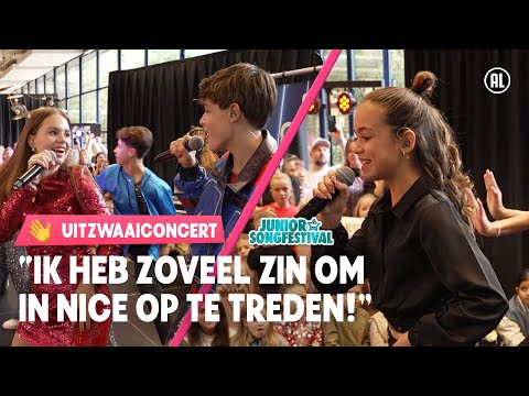 HET LAATSTE OPTREDEN VOOR NICE ?? | Junior Songfestival 2023 ??