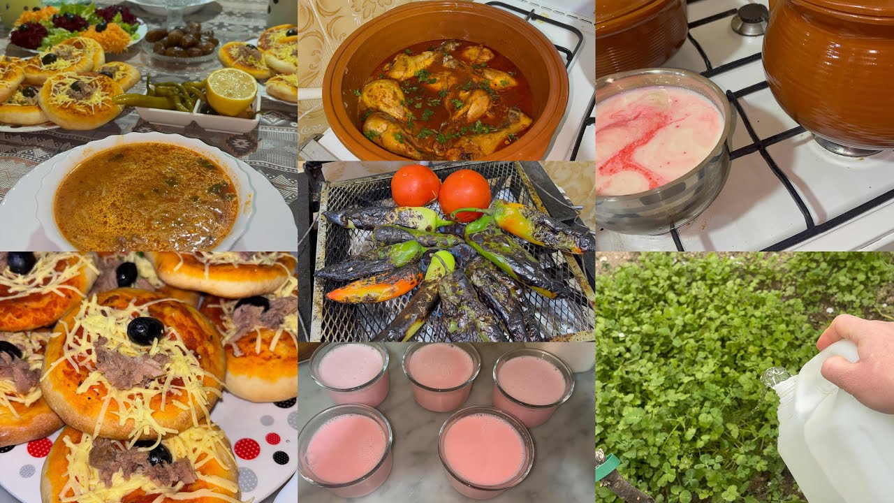 روتين نهار 14من شهر رمضان 🌙 طاولت افطار أطباق متنوعة مع زهرة 🌸 