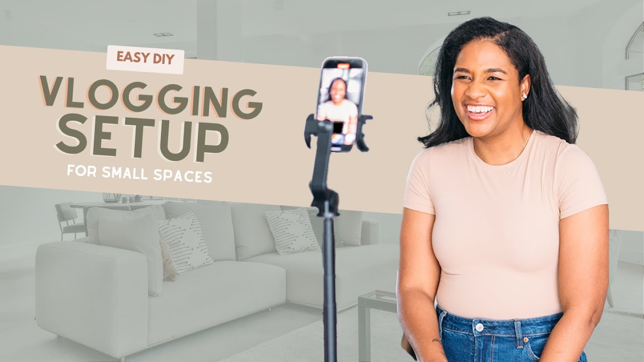 Vlogging Room Vlogging Room Setup for Small Spaces | Amazon Unboxing | Allison Mathis ...