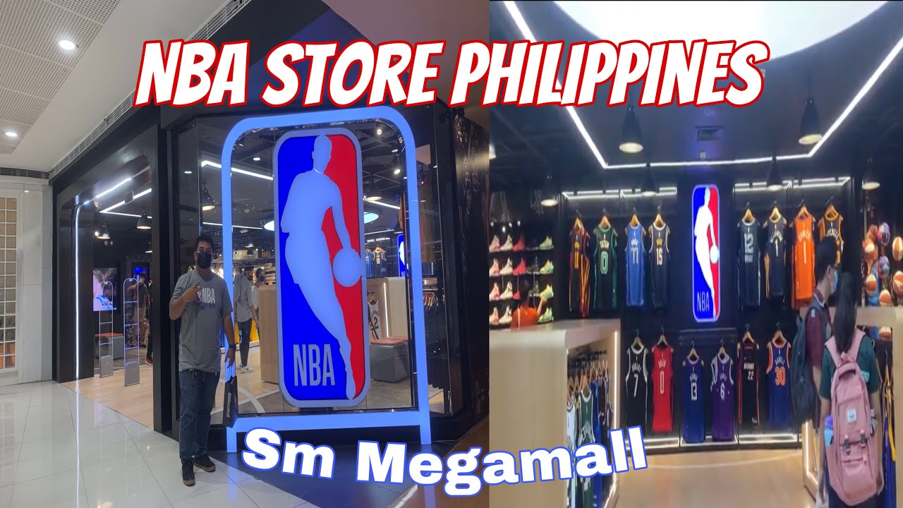 The NBA Store at SM Megamall is now open! Here's a peek at