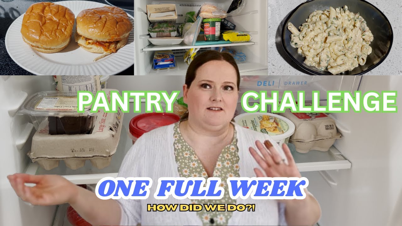 Недельный кулинарный марафон с использованием продуктов из кладовой | Питание при ограниченном бю...