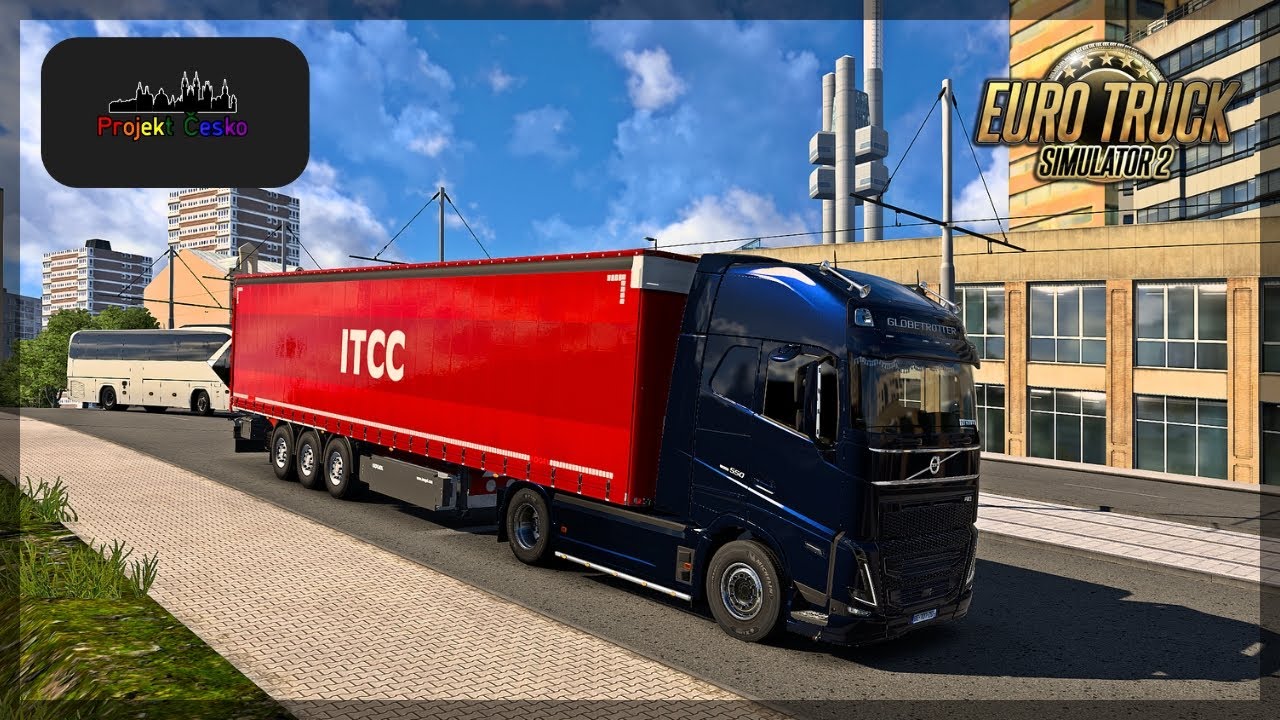 [🇲🇫] Euro Truck Simulator 2 - Je découvre la Map Projekt Česko 🇨🇿 - YouTube
