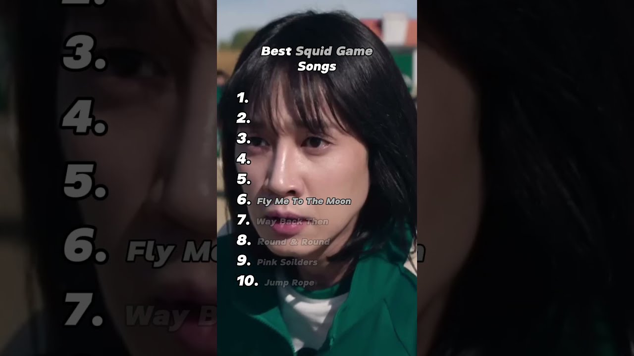 Top 10 Squid Game Songs Squidgame Song Viral Shorts