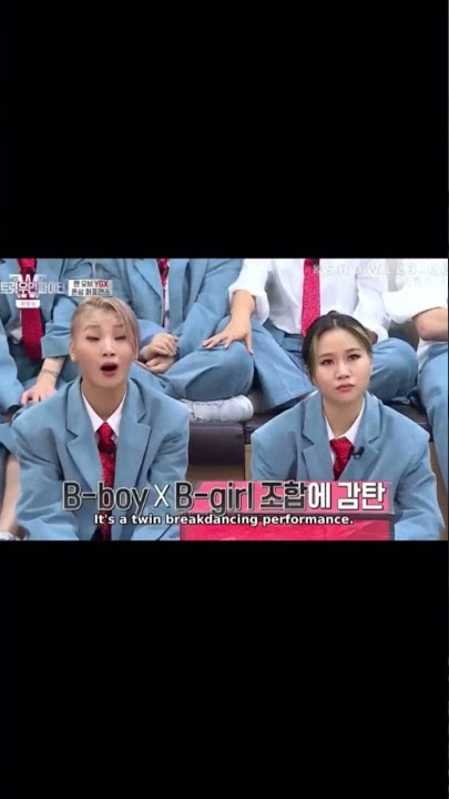 [ YGX ] Yell b-girl in sync with YG male dancer 🥰😨 other crew reactions